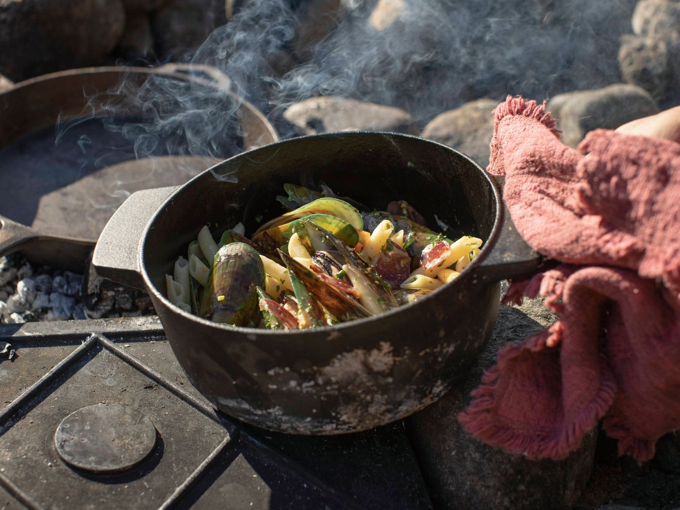 WithWild Fiordland Wapiti Bierstick & Mussel Pasta